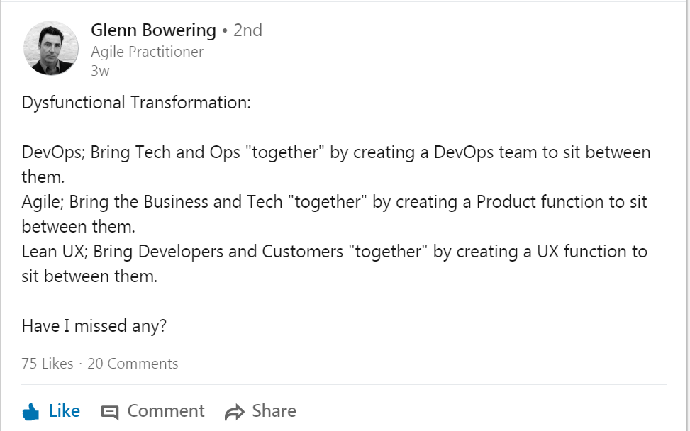 Great: Product Owner, DevOps & UXDesigner!